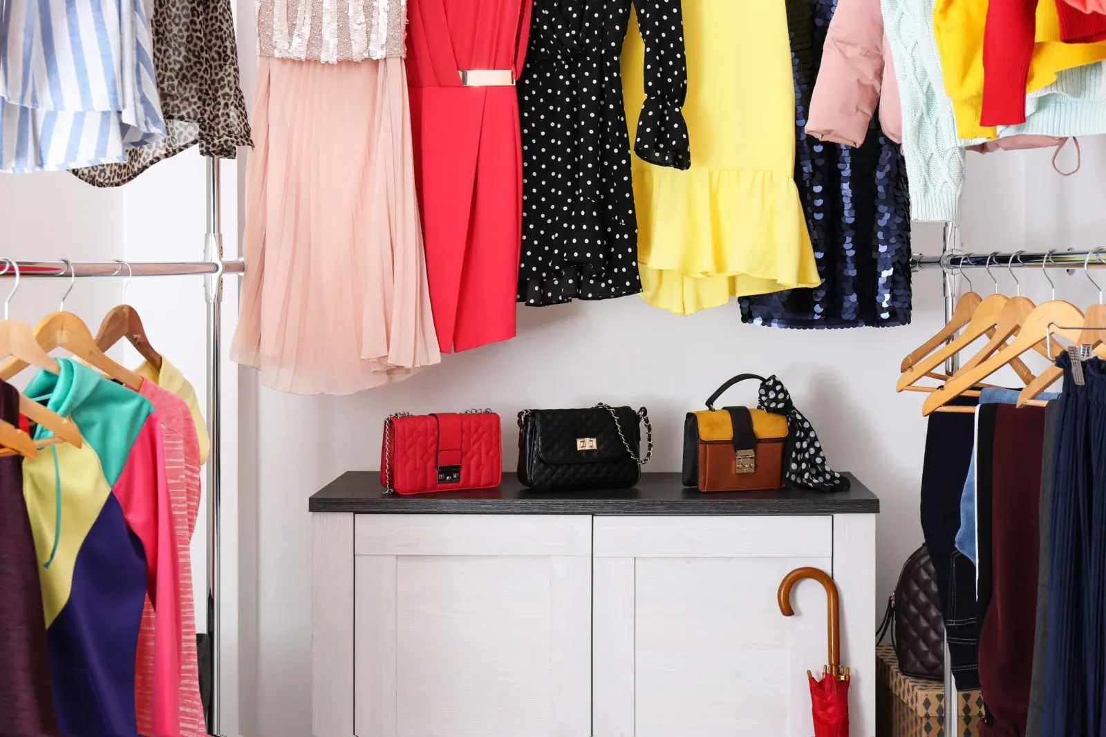 A well organized closet is key to your own personal style.